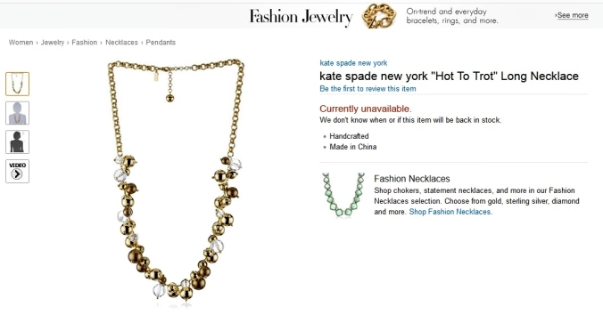 kate spade Hot to Trot